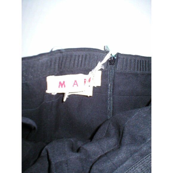 New Womens 2 4 NWT Designer Marni Dress Black Silk Green Sequins Italy 40 Short - Picture 4 of 12